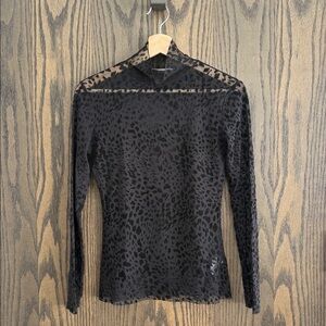 Molly Bracken • High Neck Sheer Top